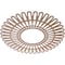 Ekena Millwork Cornelius Wood Fretwork Pierced Ceiling Medallion, Wood (Paint Grade), 38"OD x 14 1/8"ID x 3/8"T CMWP38X0375CRMF - alternate 4